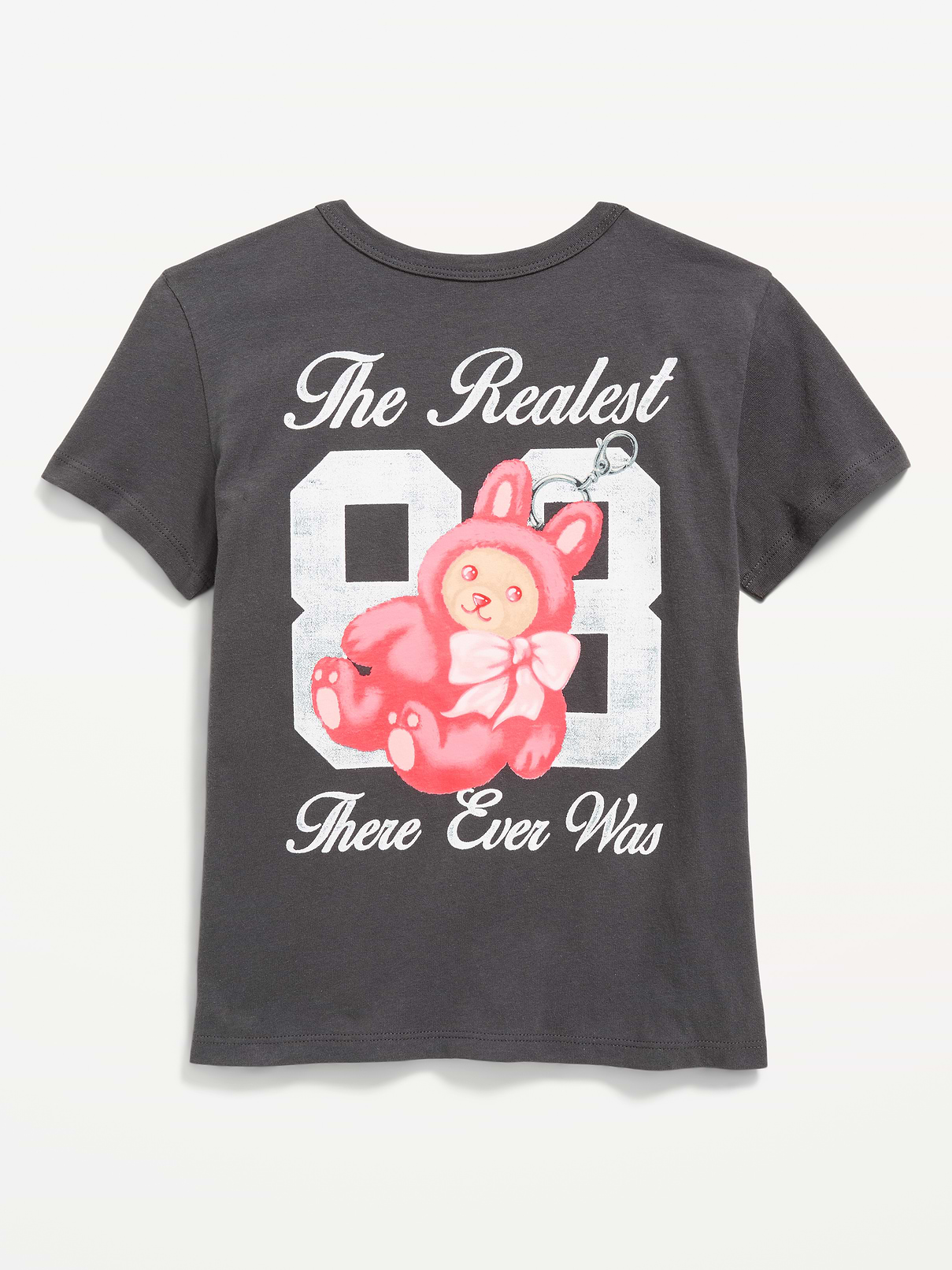 L'image numéro 2 présente T-shirt à manches courtes à imprimé pour fille