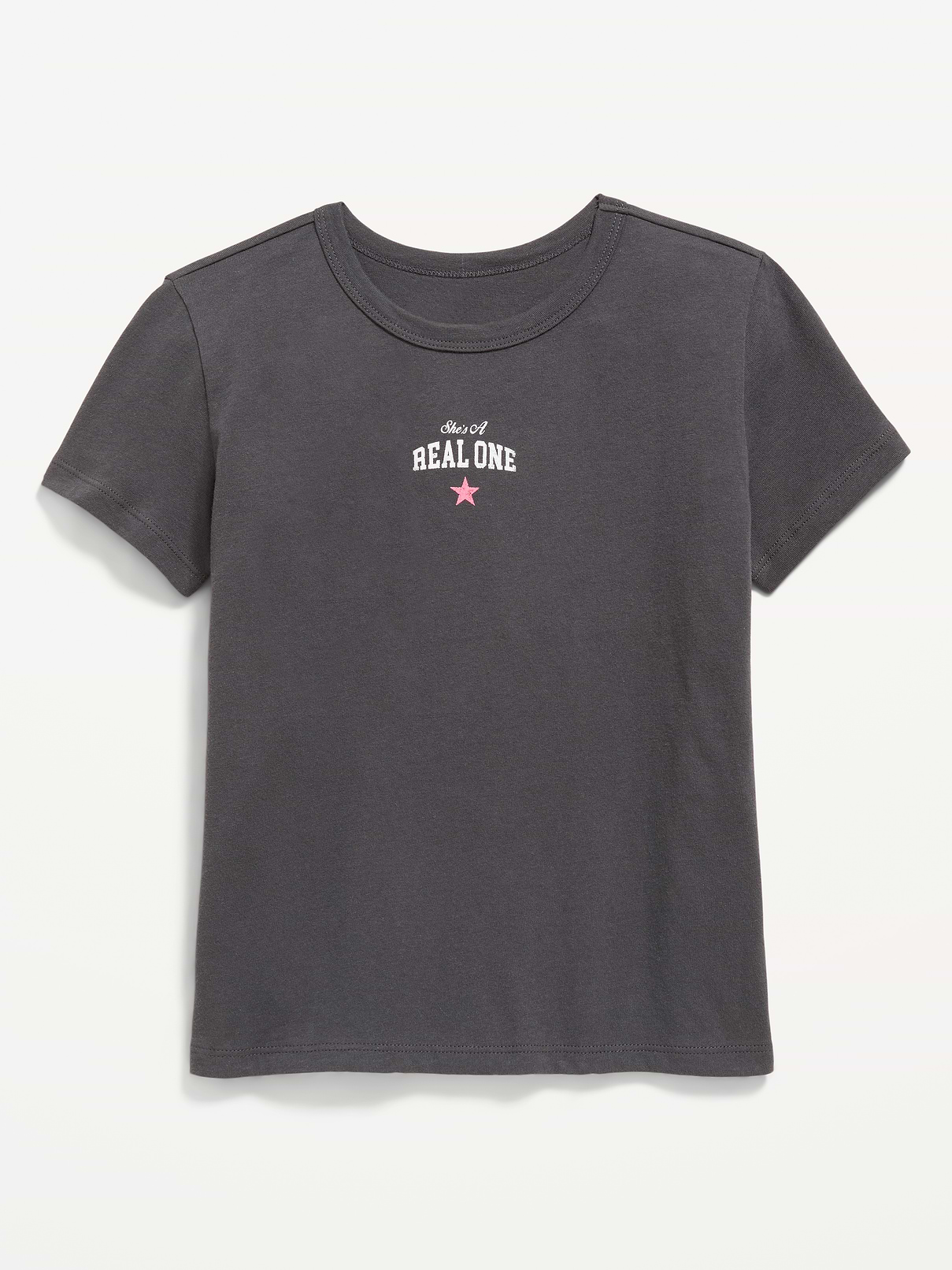 L'image numéro 1 présente T-shirt à manches courtes à imprimé pour fille