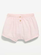 Image 1 of 1, elasticized waistband, decorative two-button, single back patch pocket, Product #884347