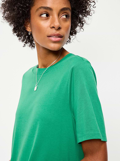 Image number 5 showing, Vintage Crew-Neck Maxi Dress