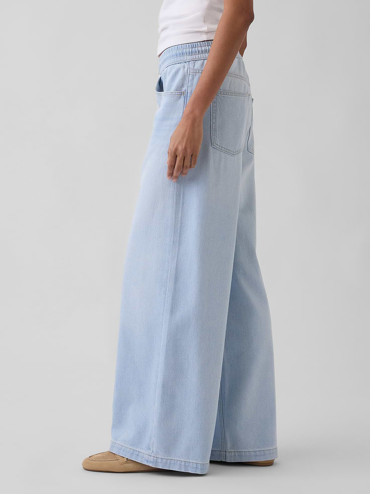 Image number 3 showing, Mid Rise UltraSoft Easy Baggy Jeans