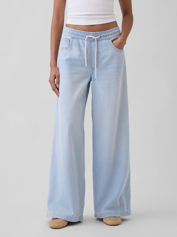 Image number 2 showing, Mid Rise UltraSoft Easy Baggy Jeans
