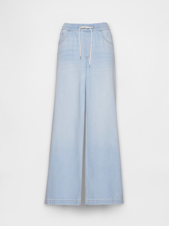 Mid Rise UltraSoft Easy Baggy Jeans