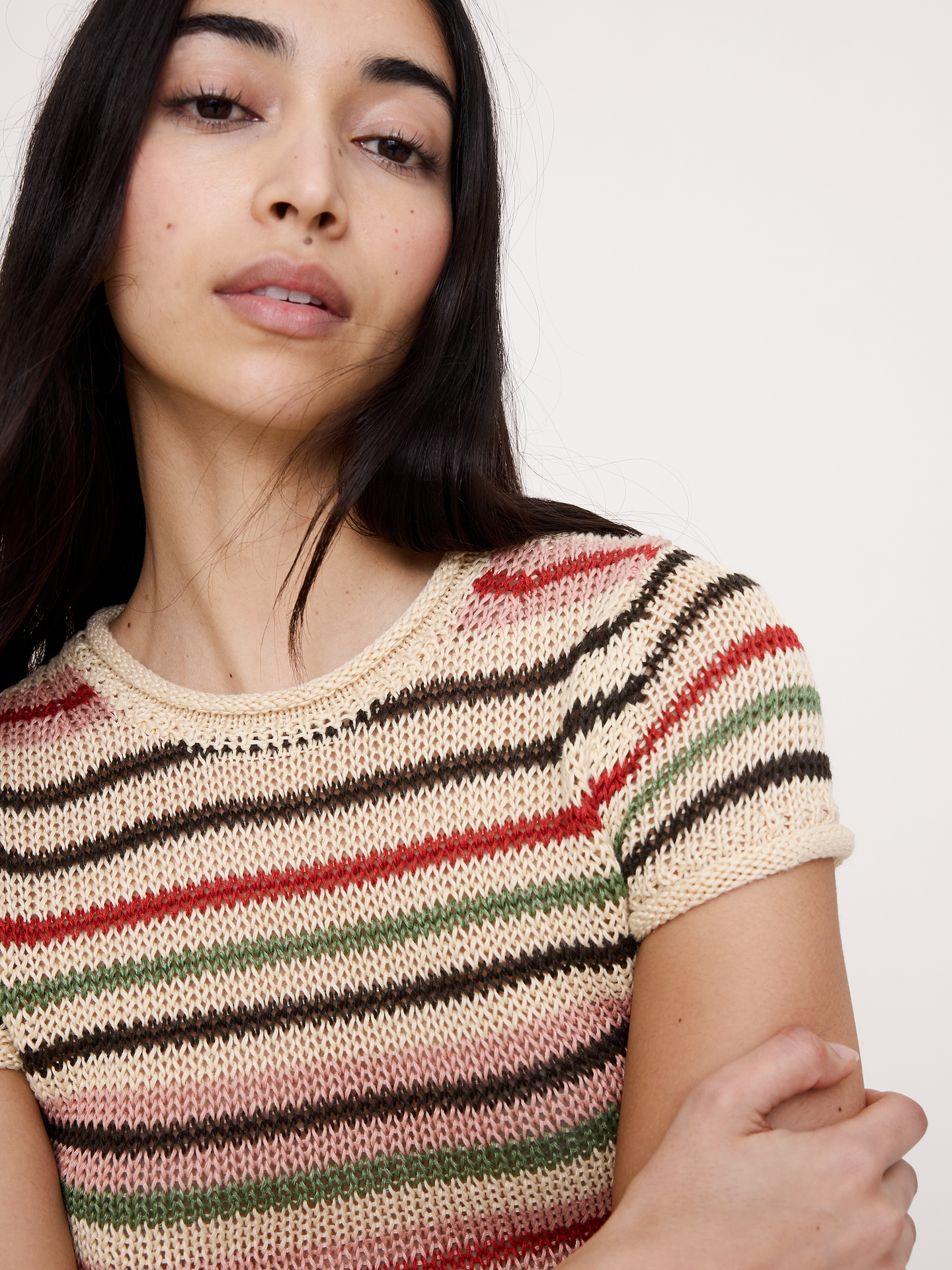 Image number 5 showing, Heirloom Linen Sweater Tee
