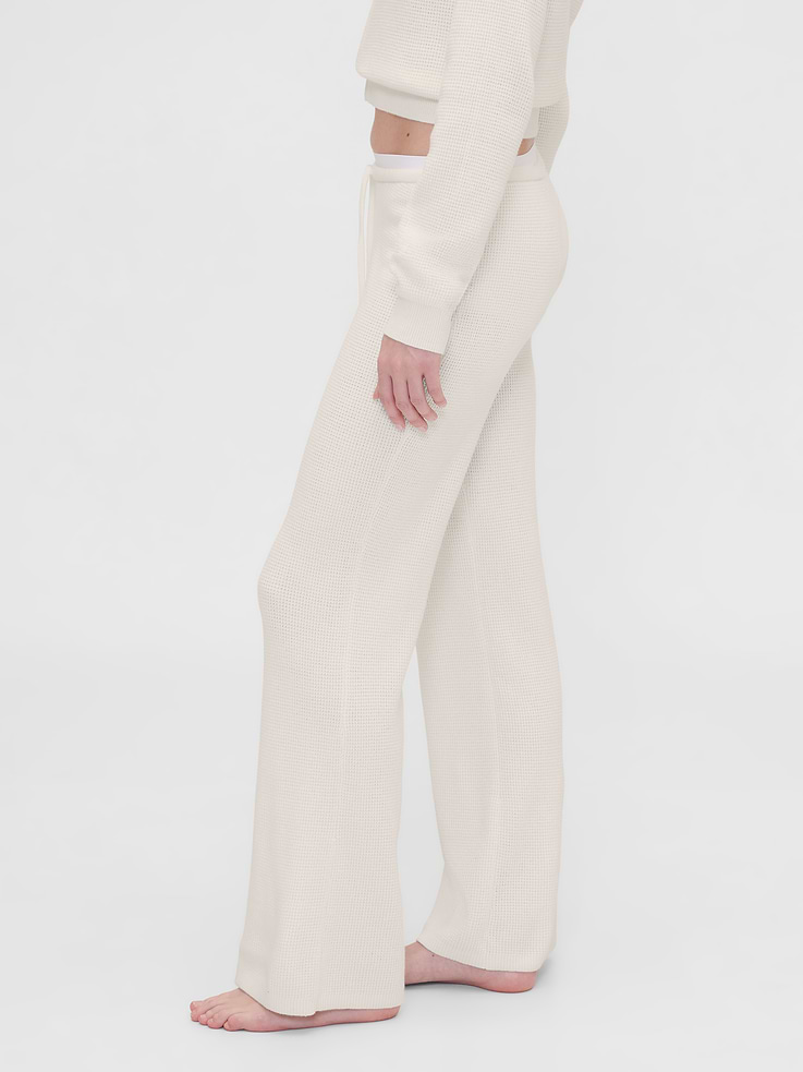 Image number 3 showing, Gap × Summer Fridays CashSoft Waffle Boot Pants