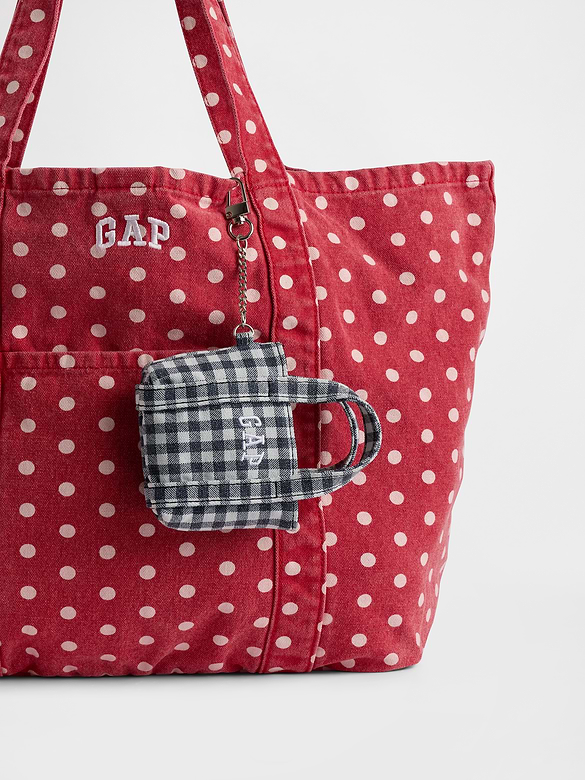 Logo Tote Bag Charm