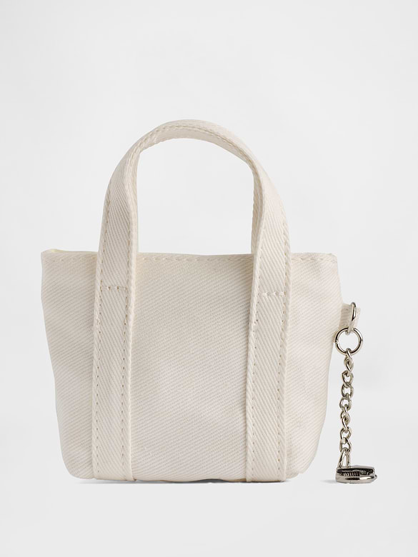 Logo Tote Bag Charm