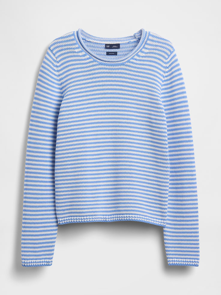 Image number 5 showing, 100% Cotton Rollneck Sweater