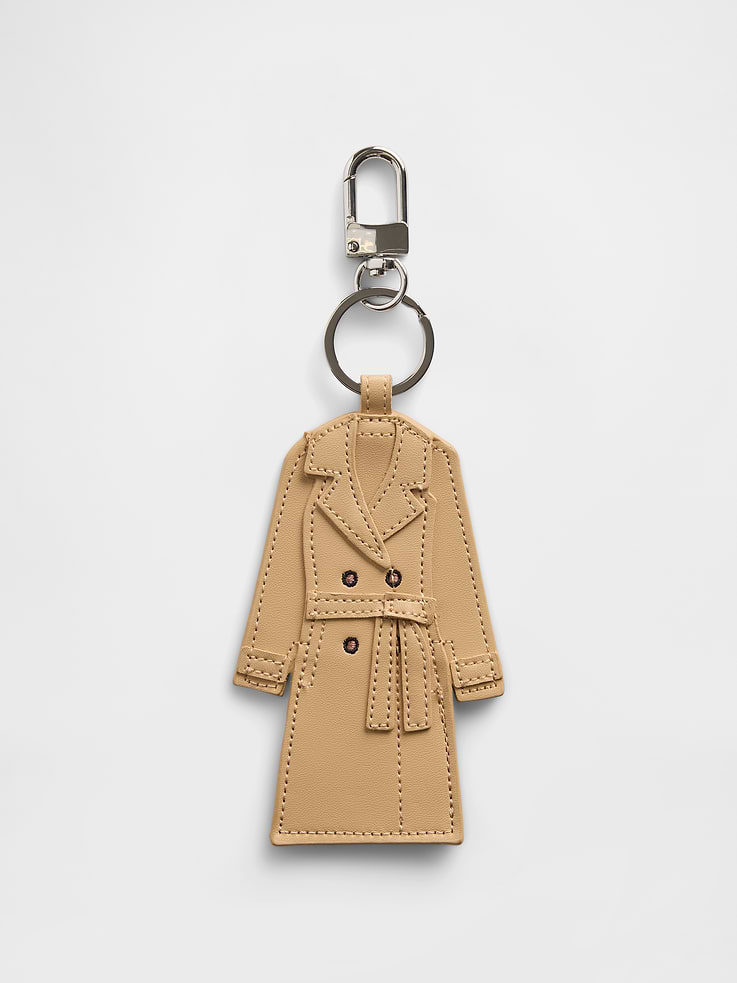 Image number 1 showing, Trench Coat Bag Charm