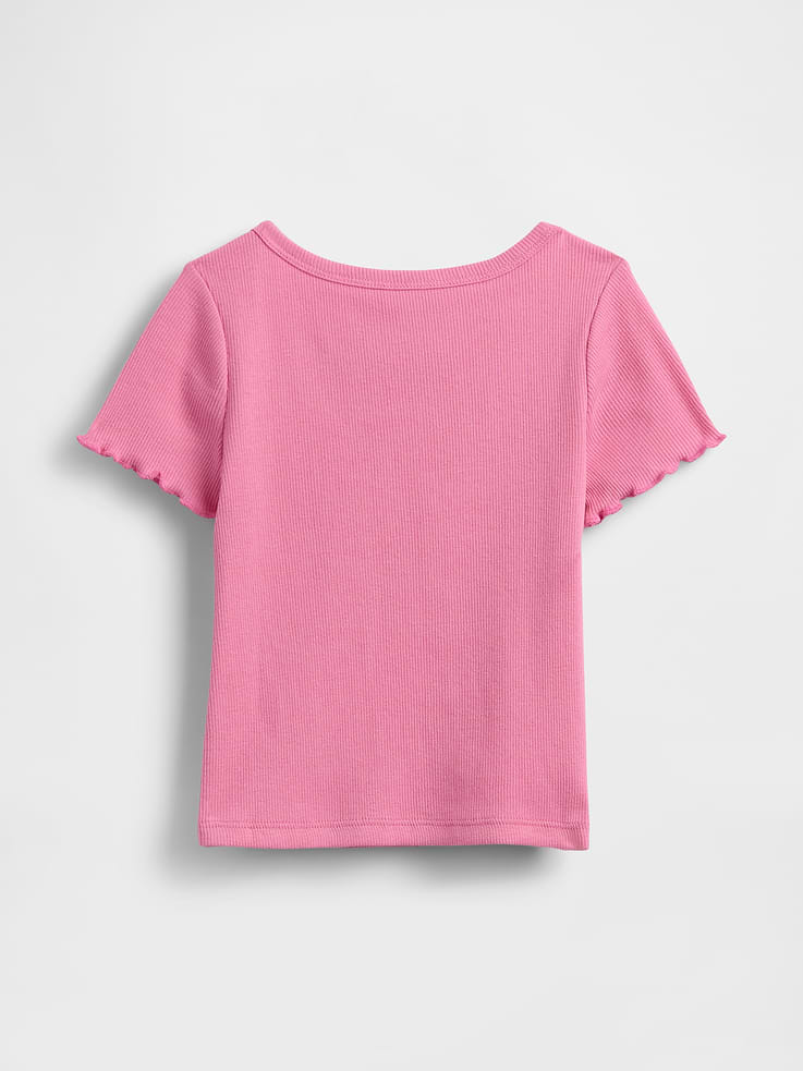 L'image numéro 2 présente T-shirt en tricot côtelé Agencez à volonté pour Bébé et Tout-petit