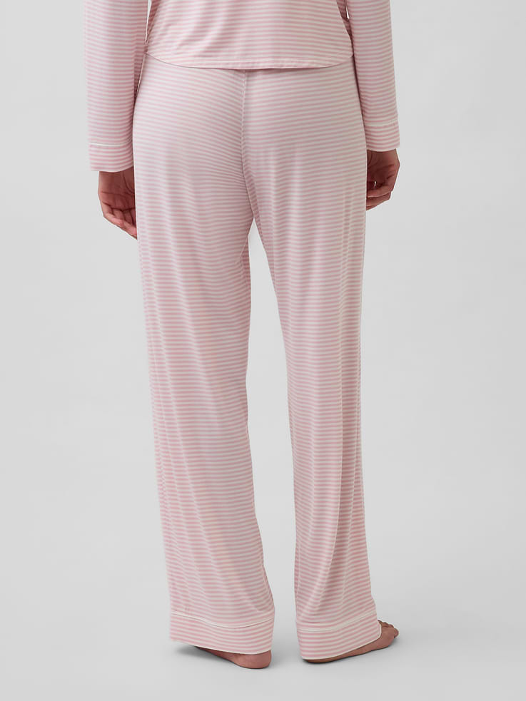 Image number 4 showing, SoftMade Modal PJ Pants