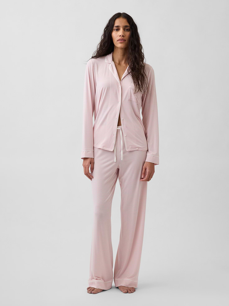 Image number 2 showing, SoftMade Modal PJ Top