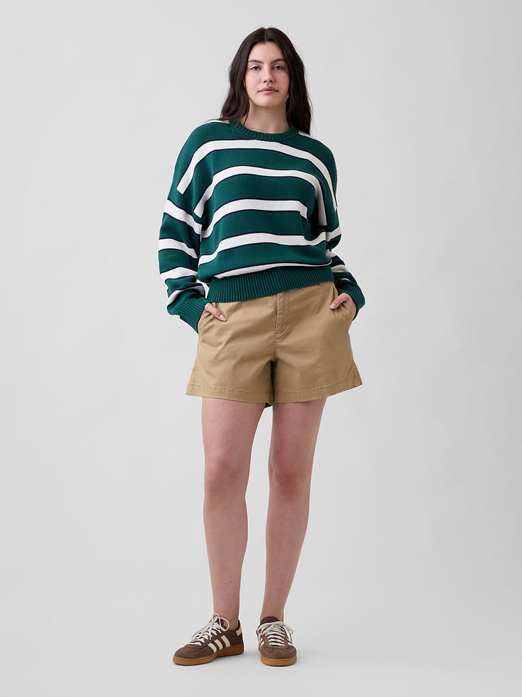 Image number 5 showing, 5" Mid Rise Downtown Khaki Shorts