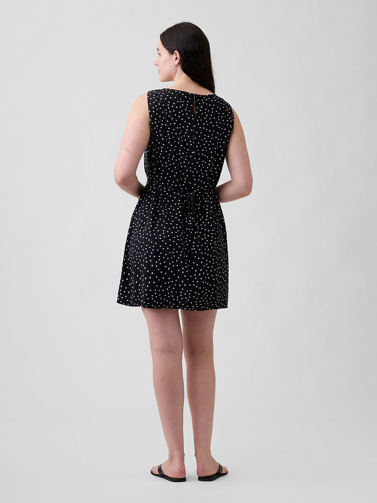 Image number 5 showing, Print Sleeveless Mini Dress