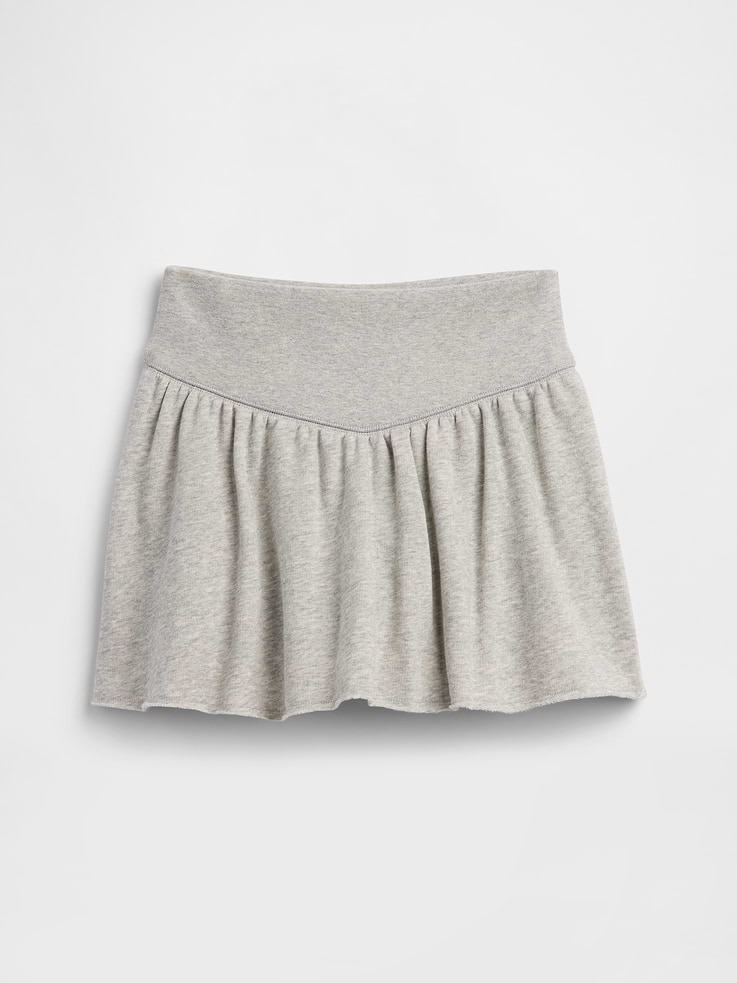 Image number 1 showing, Kids Pull-On French Terry Skort