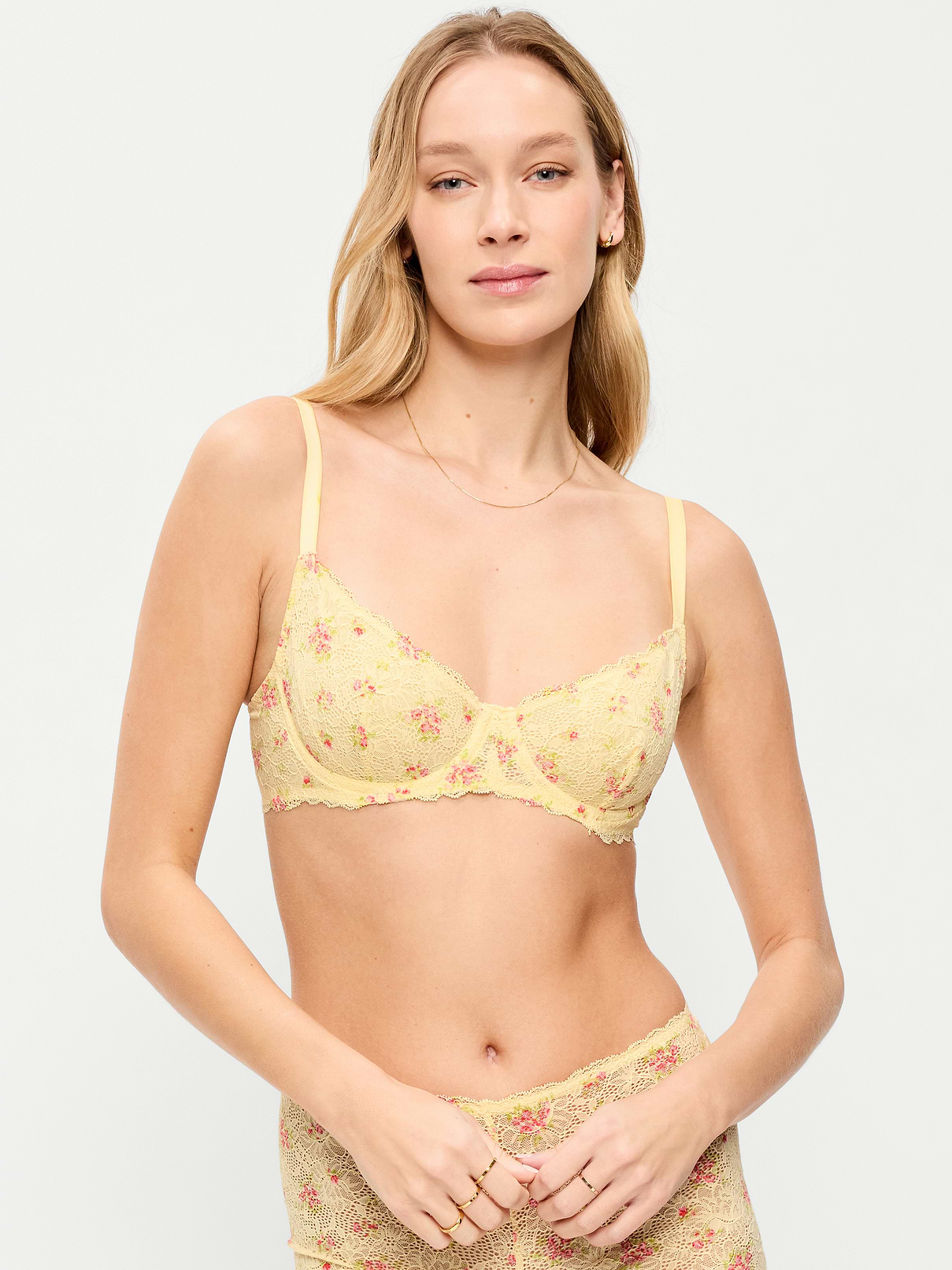 Image number 1 showing, Lace Balconette Bra