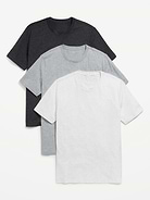 L'image numéro 1 présente T-shirt ras du cou uni pour Homme (paquet de 3)