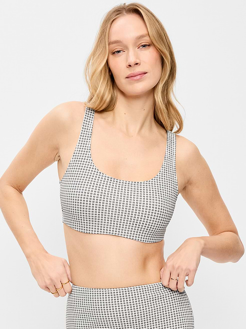 Pique Pique Scoop-Neck Swim Top on clearance at Old Navy — 52% off