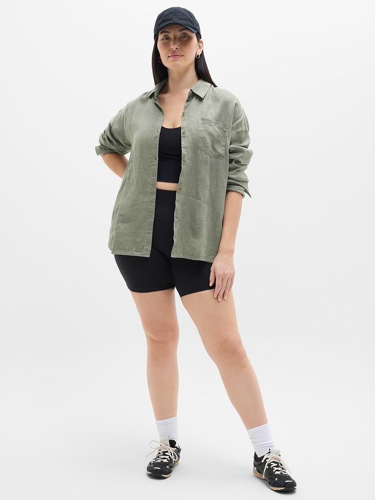 Image number 5 showing, Retreat Linen Top