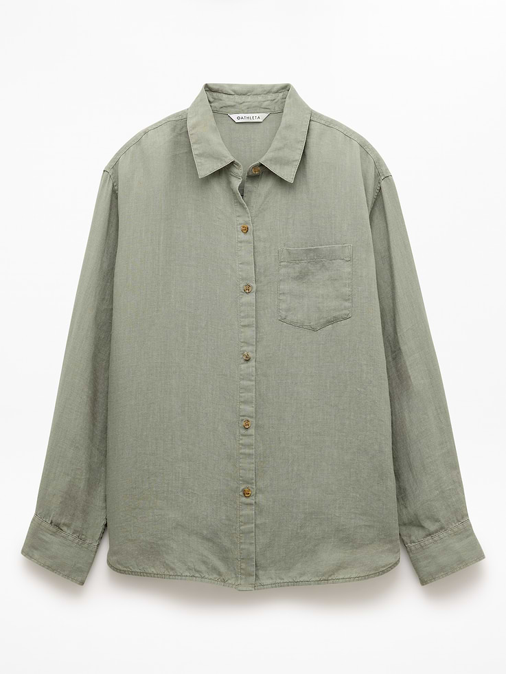Image number 7 showing, Retreat Linen Top