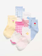 Image number 1 showing, Crew Socks 6-Pack for Toddler & Baby