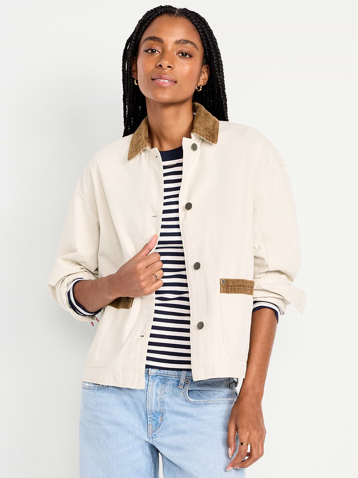 Image number 1 showing, Canvas Barn Jacket