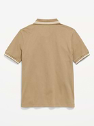 Image number 3 showing, Short-Sleeve Pique Graphic Polo Shirt for Boys