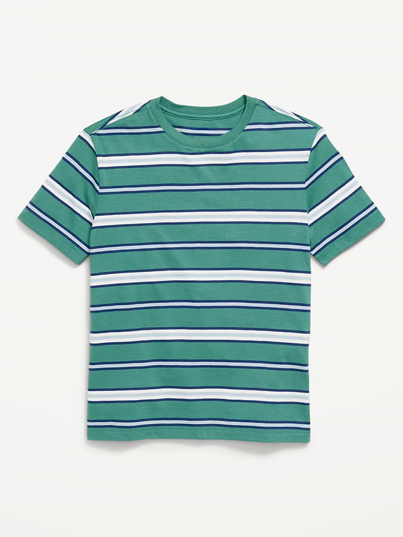 Short-Sleeve Striped T-Shirt for Boys