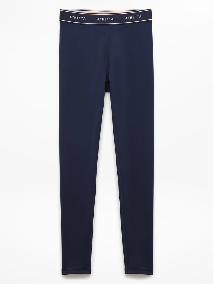 Image number 5 showing, Athleta Girl High Rise Chit Chat Logo Legging