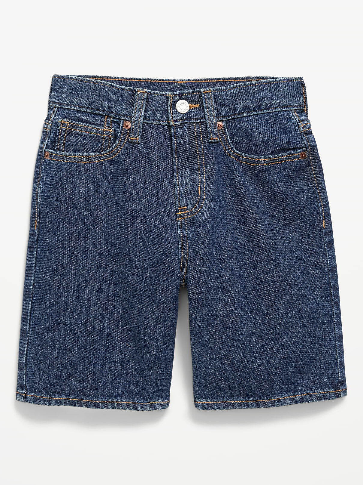 Image number 4 showing, Knee Length Baggy Jean Shorts for Boys