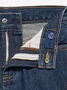 Image number 5 showing, Knee Length Baggy Jean Shorts for Boys