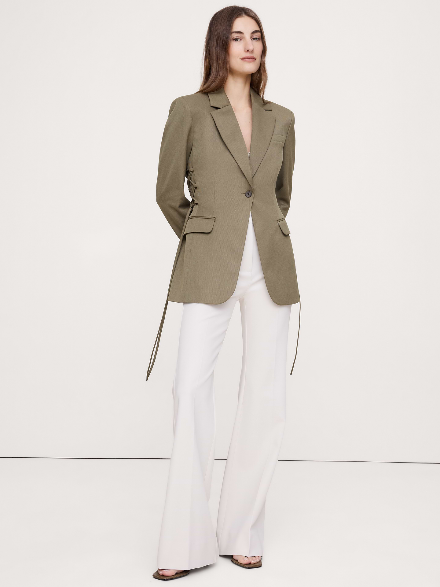 Image number 1 showing, Hourglass Corset Blazer