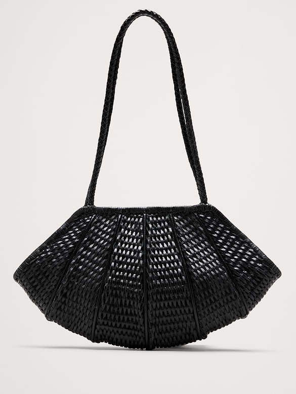Venera Woven Leather Bag by Bembien