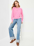 Image number 3 showing, SoSoft Lite Crew-Neck Cropped Sweater