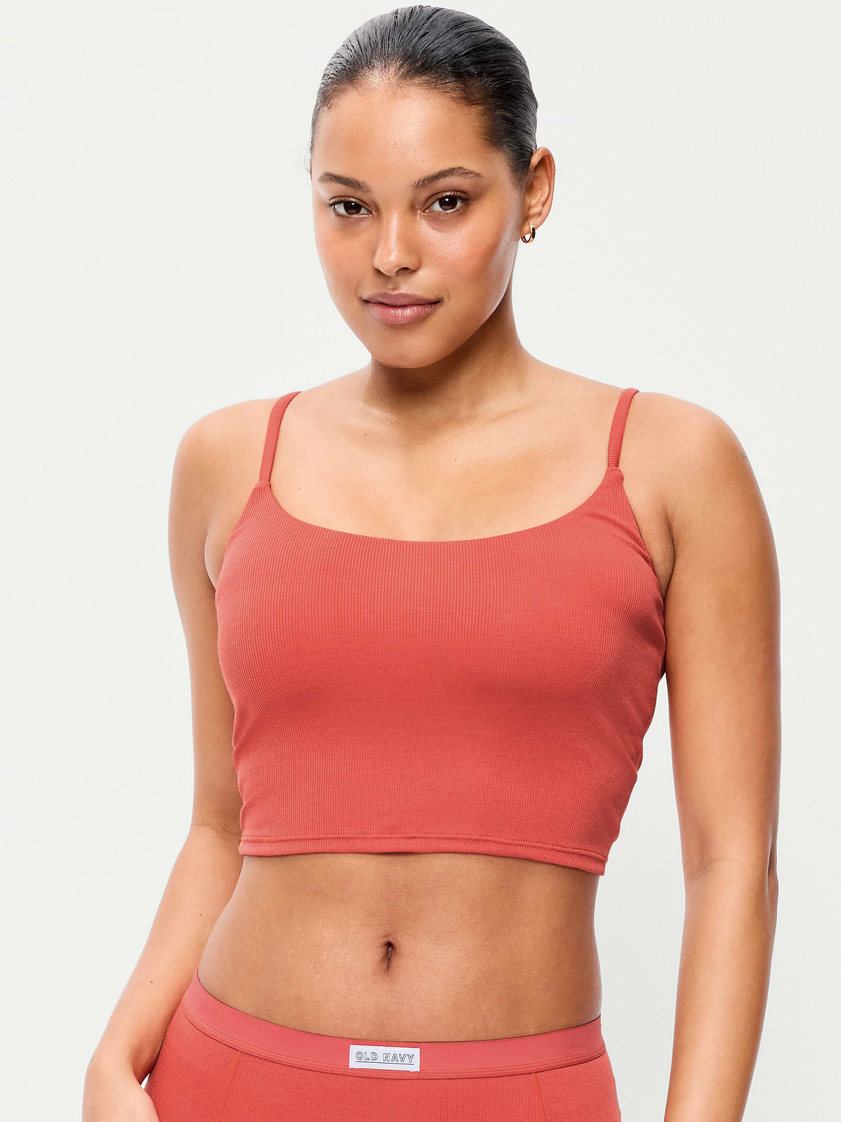 Image number 1 showing, Rib-Knit Brami Top