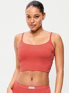 Image number 1 showing, Rib-Knit Brami Top