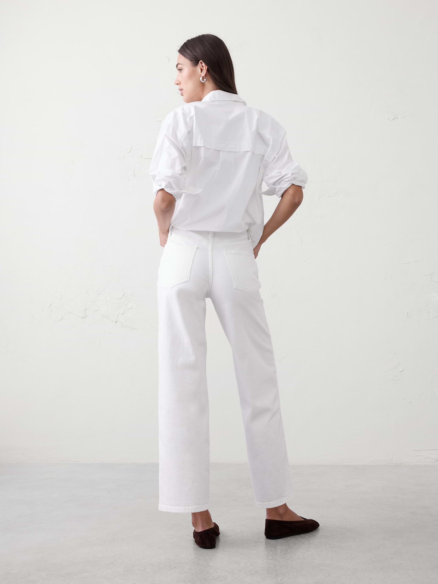 Image number 2 showing, Straight High-Rise Jean