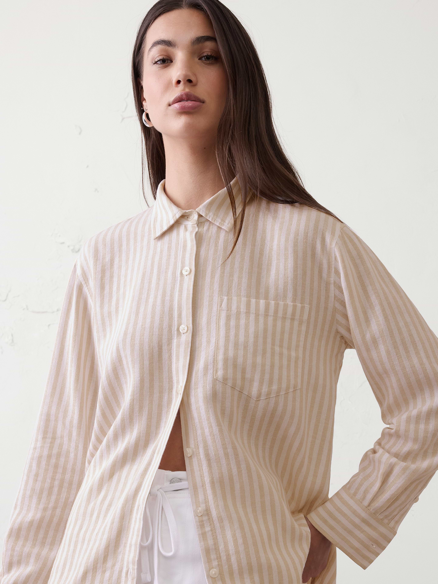 Image number 6 showing, Perfect Linen-Blend Shirt