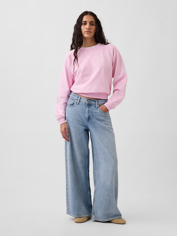 VintageSoft Terry Raglan Sweatshirt