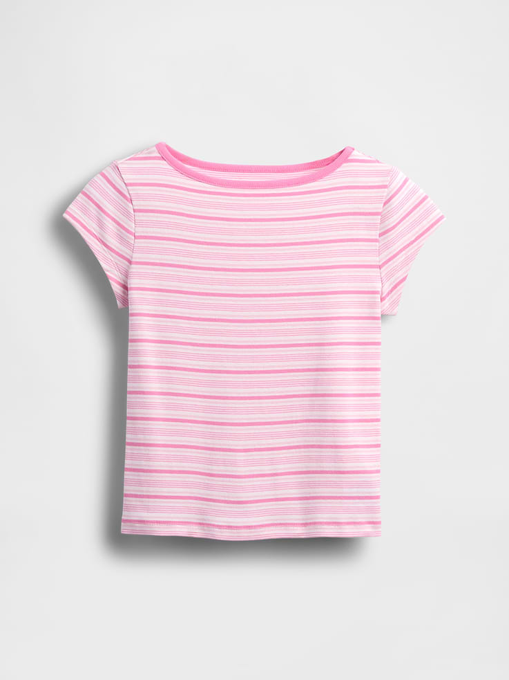 Image number 2 showing, Kids Cap-Sleeve Fitted T-Shirt