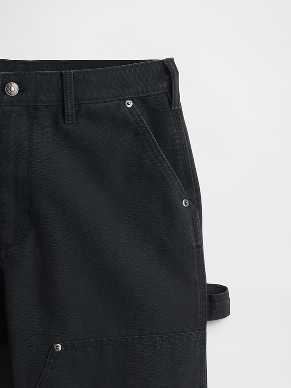 '90s Loose Canvas Double-Knee Carpenter Pants