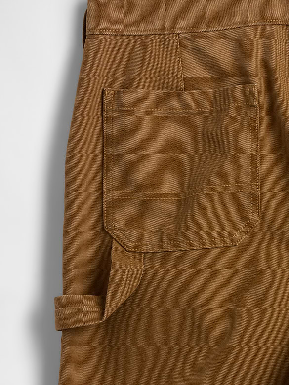 '90s Loose Canvas Double-Knee Carpenter Pants