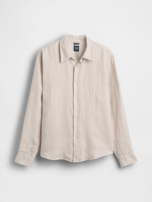 100% Linen Relaxed Shirt