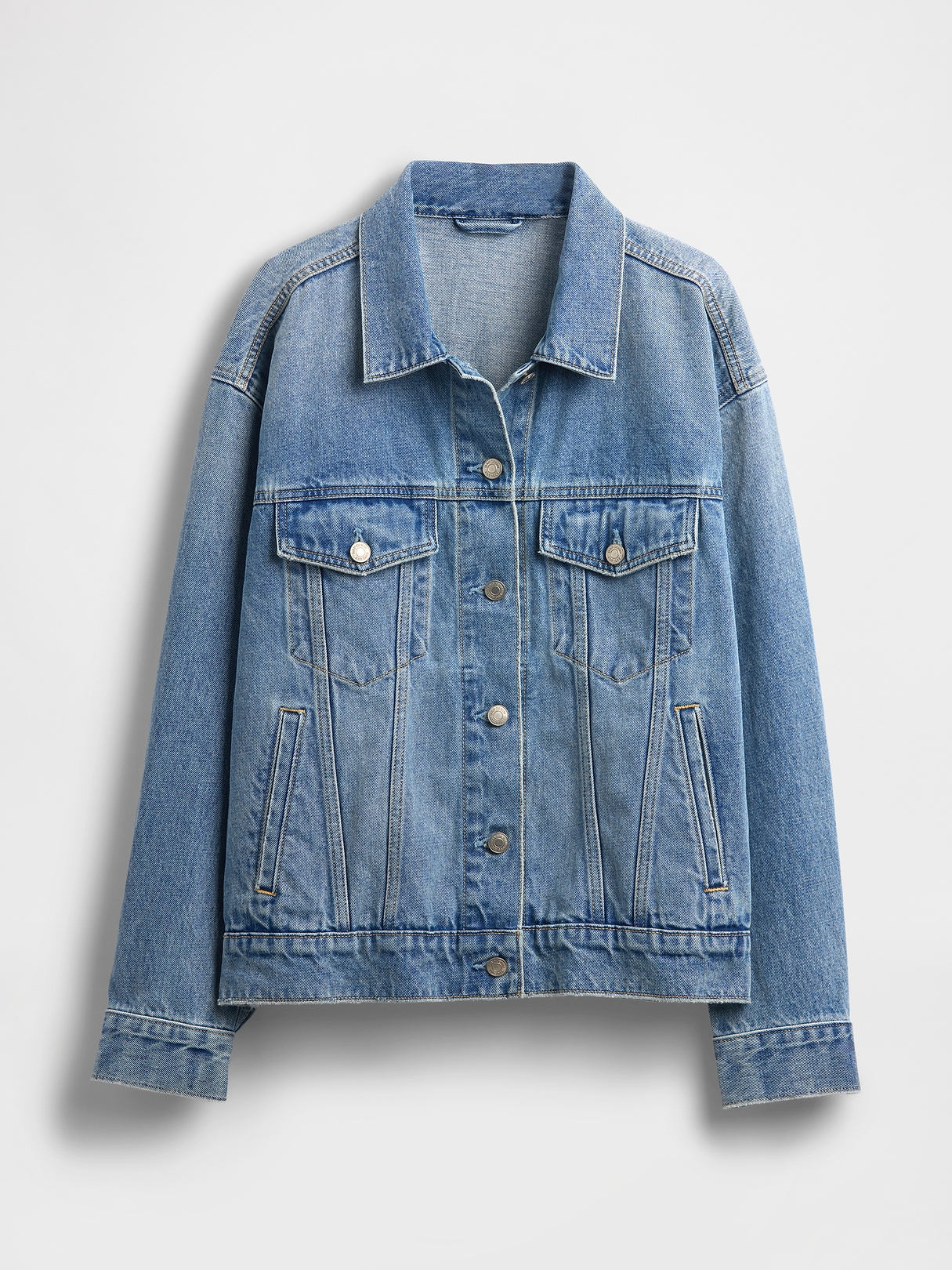 Oversized Icon Denim Jacket | Gap