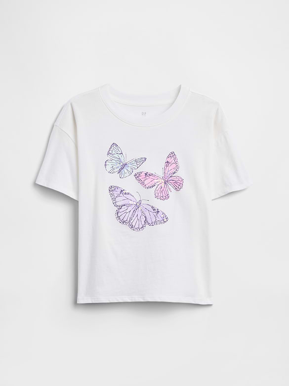 Kids Oversized Graphic T-Shirt