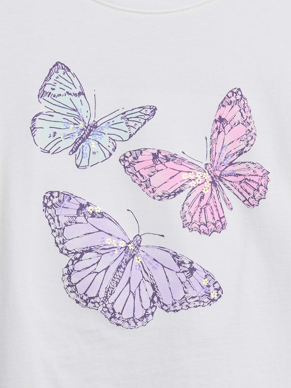 Kids Oversized Graphic T-Shirt