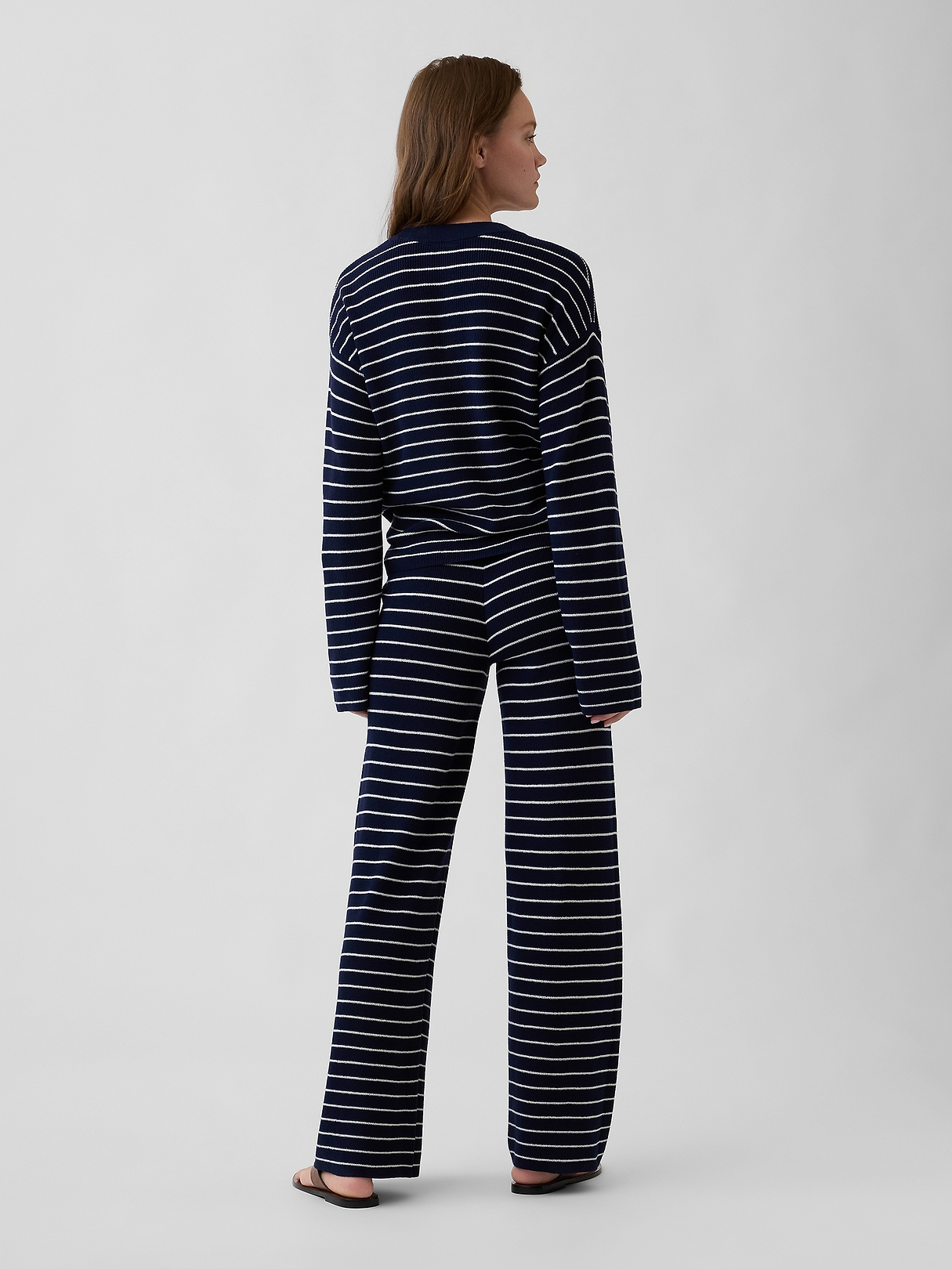 Relaxed Shaker-Stitch Sweater Pants | Gap Factory