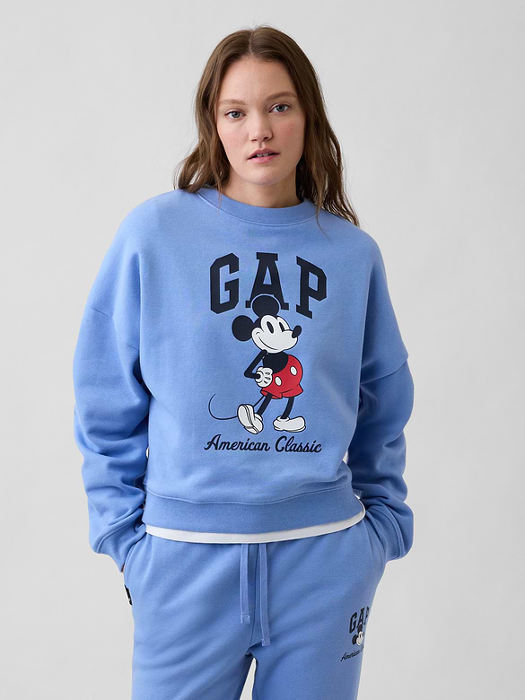 Gap × Disney Minnie Mouse Relaxed Logo Sweatshirt