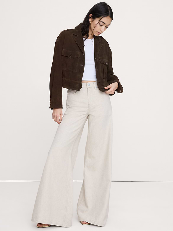 Archive Reissue Suede Double Pocket Jacket