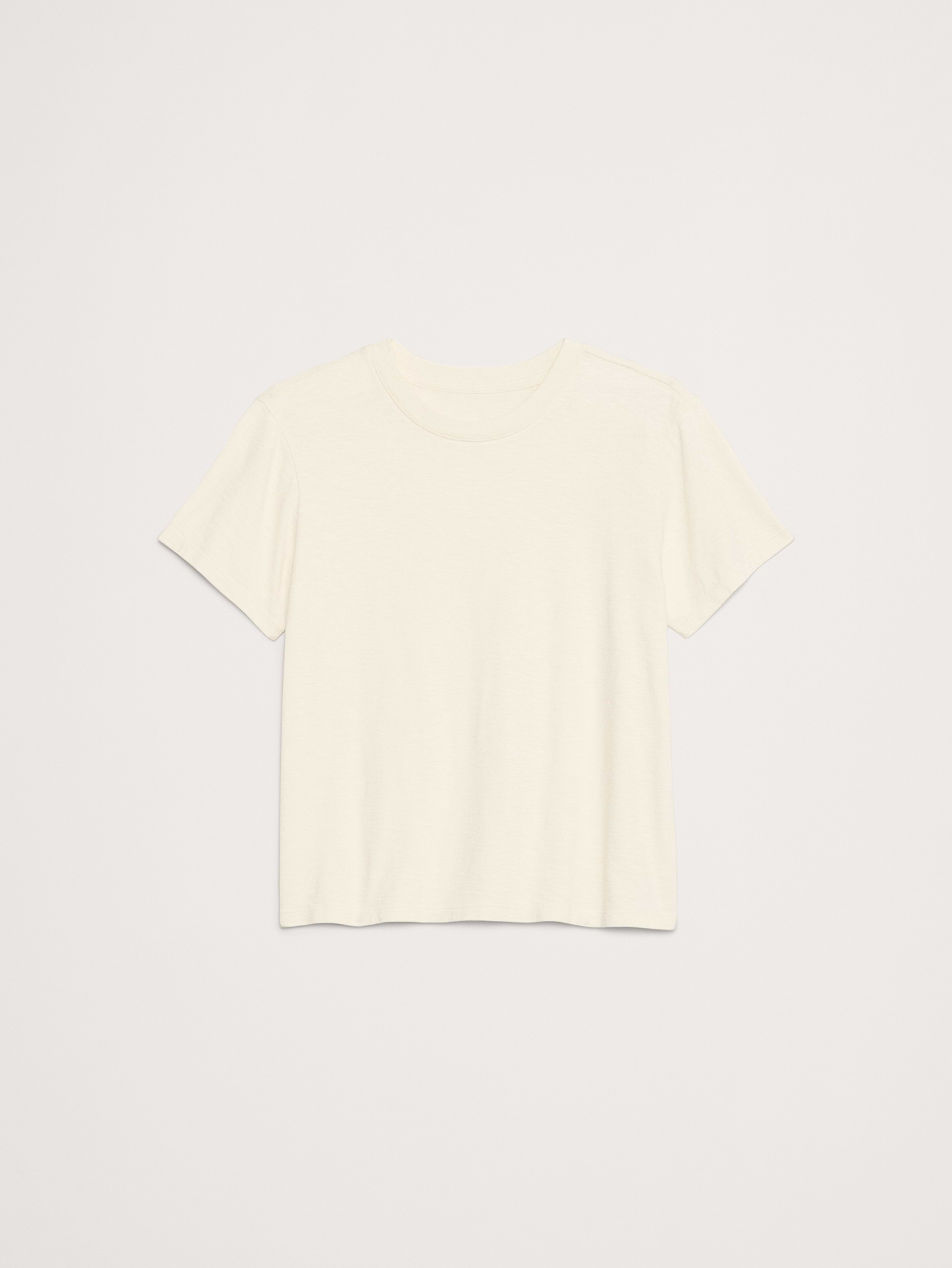 Image number 4 showing, Cotton Slub Crew-Neck T-Shirt